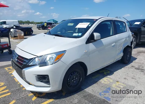 2024 Mitsubishi Mirage Es/Le из США, поврежденный, VIN ML32AUHJXRH012264